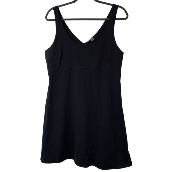 Hyba Swing Sundress Womens Large Black Workout Athleisure Athletic Travel - Picture 1 of 7